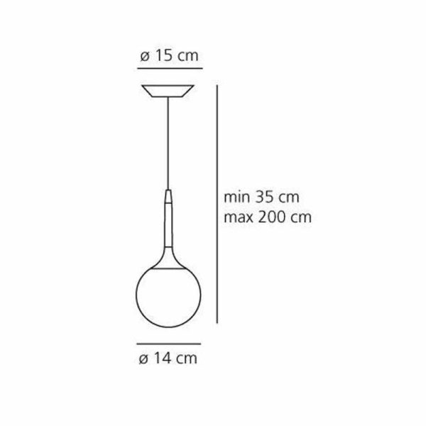 Castore 14 suspension Artemide - immagine 2