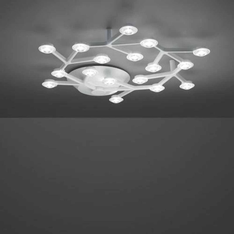 Led net circle ceiling Artemide