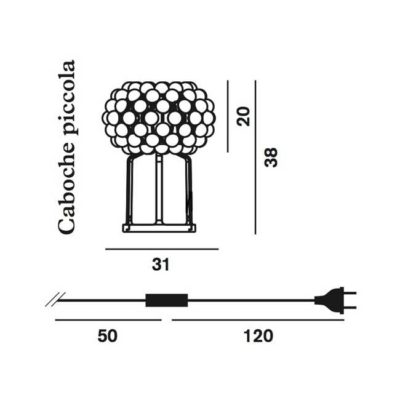 CABOCHE PLUS TAVOLO SCHEDA TECNICA