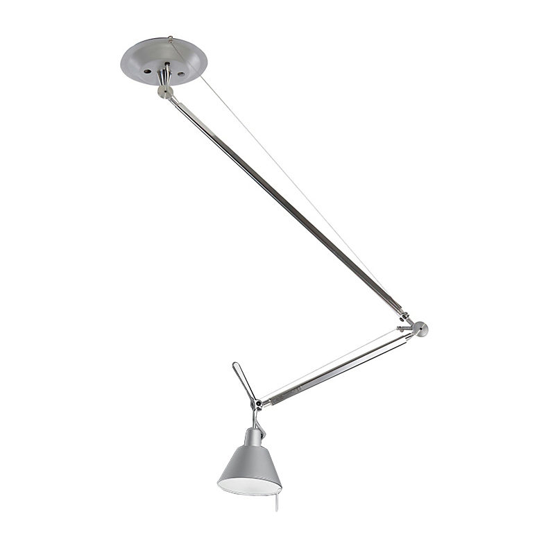 ACCESSORIO Tolomeo decentrata suspension diffusore alluminio Artemide