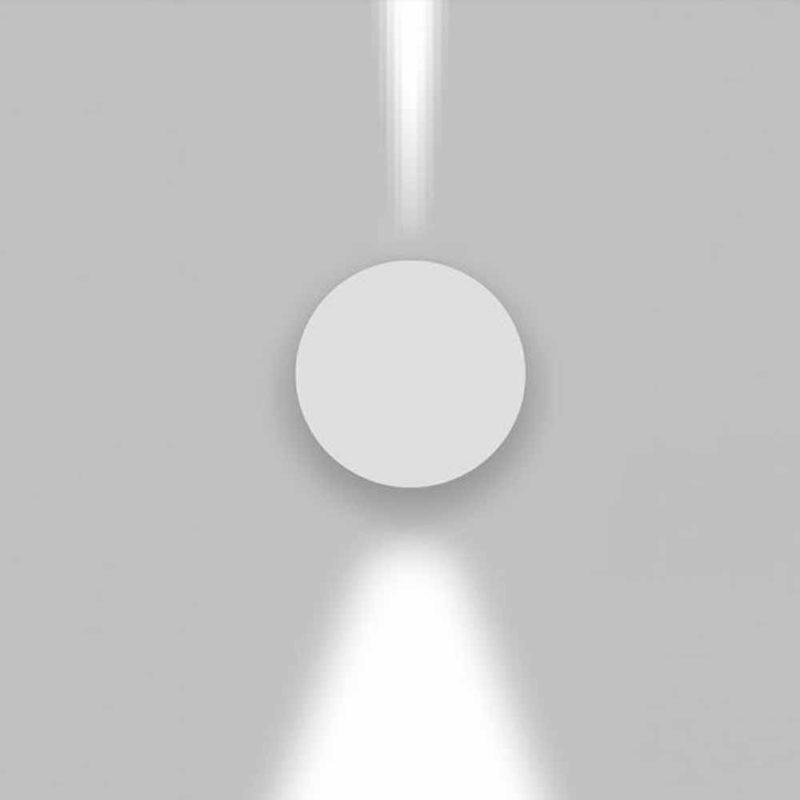 Effetto tondo 1 fascio largo + 1 fascio stretto Artemide