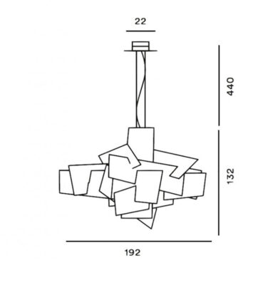 Foscarini-Lampada-a-sospensione-Big-Bang-XL-LED-dati-tecnici