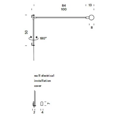 nemo-mini-potence-pivotante-lampada-parete-a-sbalzo-100-cm