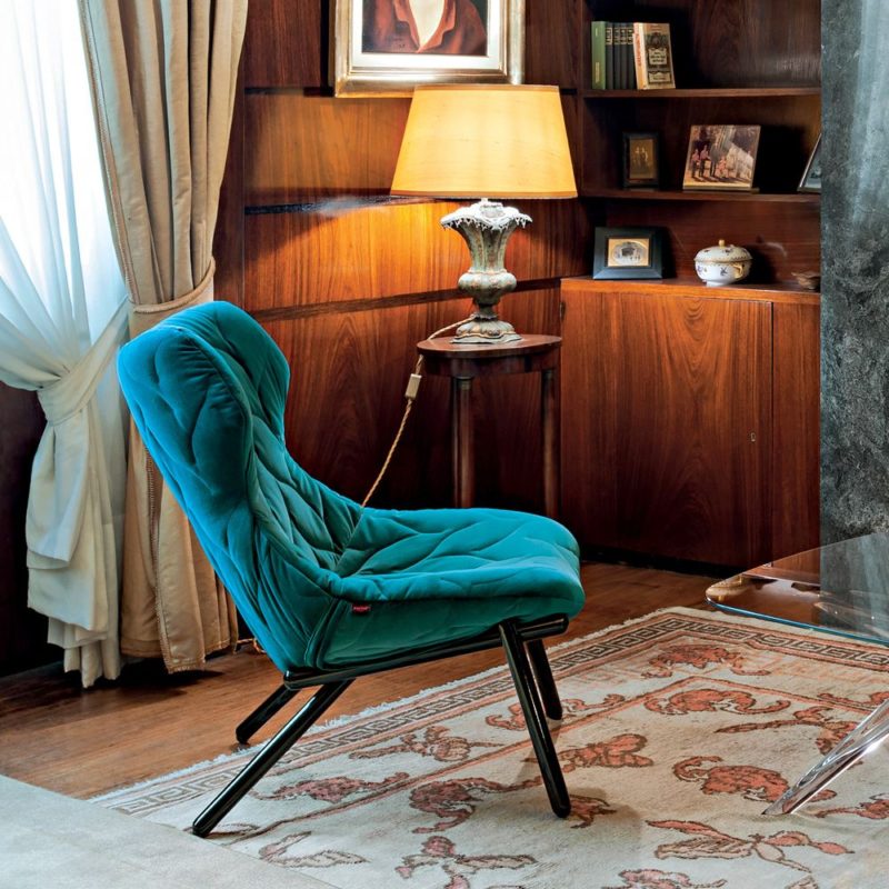 Foliage divano velluto Kartell