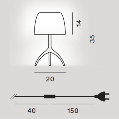 LUMIERE NUANCES PICCOLA SCHEDA TECNICA
