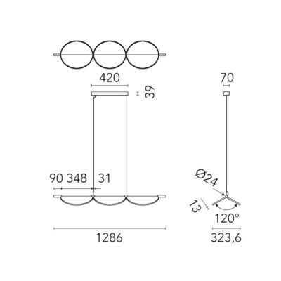 Almendra s3 flos scheda tecnica