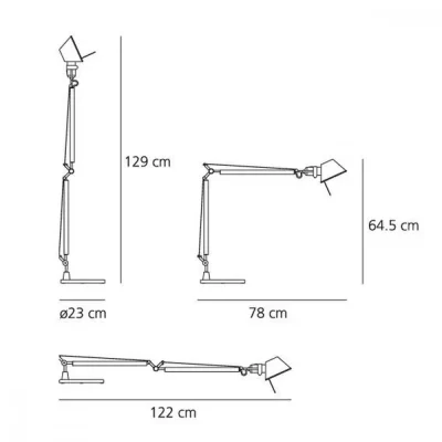 TOLOMEO TAVOLO SCHEDA TECNICA