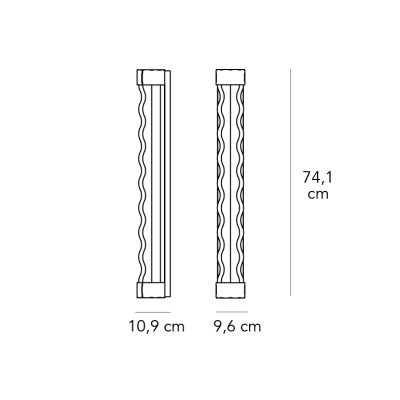 FRENESI WALL FONTANAARTE SCHEDA TECNICA