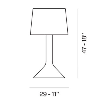 CHAPEAUX V FOSCARINI SCHEDA TECNICA