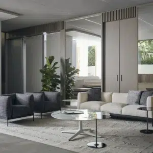 Asia divano 3 posti cotone structure Kartell